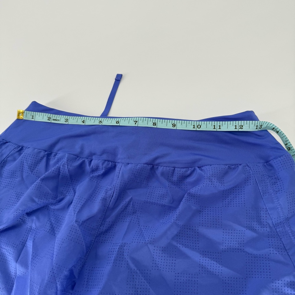 Nike Blue Athletic Shorts Lightweight Elastic Waist - Picture 7 of 9